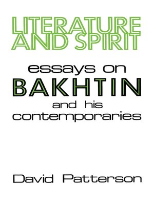 cover image of Literature and Spirit